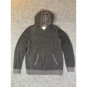 Urban Pipeline Men’s Hooded Sweatshirt Gray Size Large Pullover Hoodie